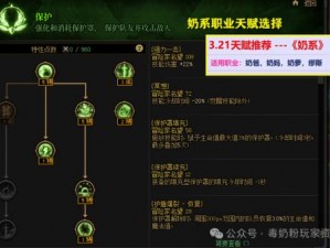 混沌与秩序之奶属性装备强化及天赋加点策略秘籍攻略全解析